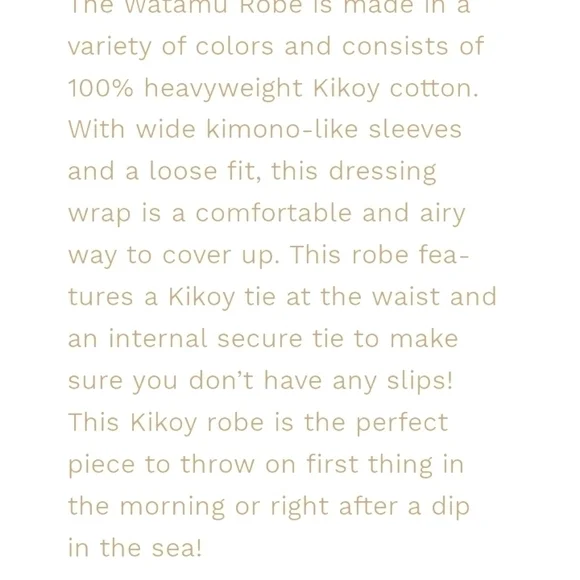 American Rhino, Watamu Robe, Sz L - Picture 10 of 11